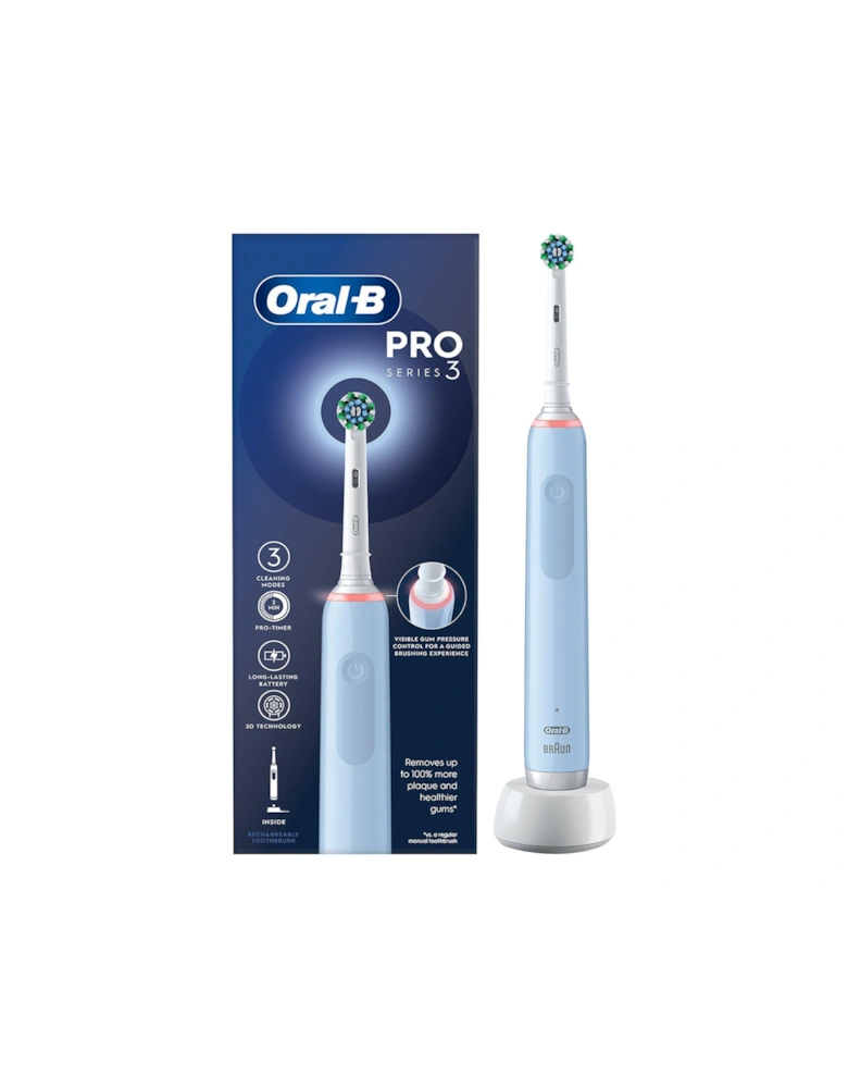 Oral-B Pro 3 Cross Action Blue
