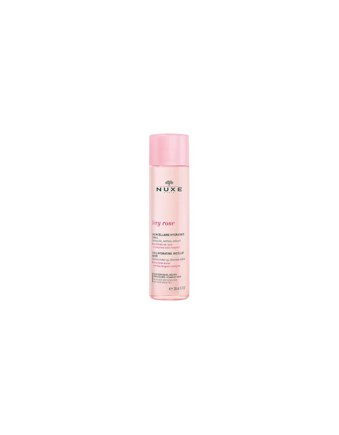 Very Rose 3-in-1 Hydrating Micellar Water 200ml - NUXE, 2 of 1