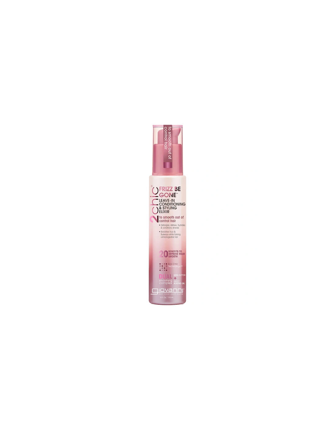 2chic Frizz Be Gone Leave-In Conditioner 118ml - Giovanni, 2 of 1