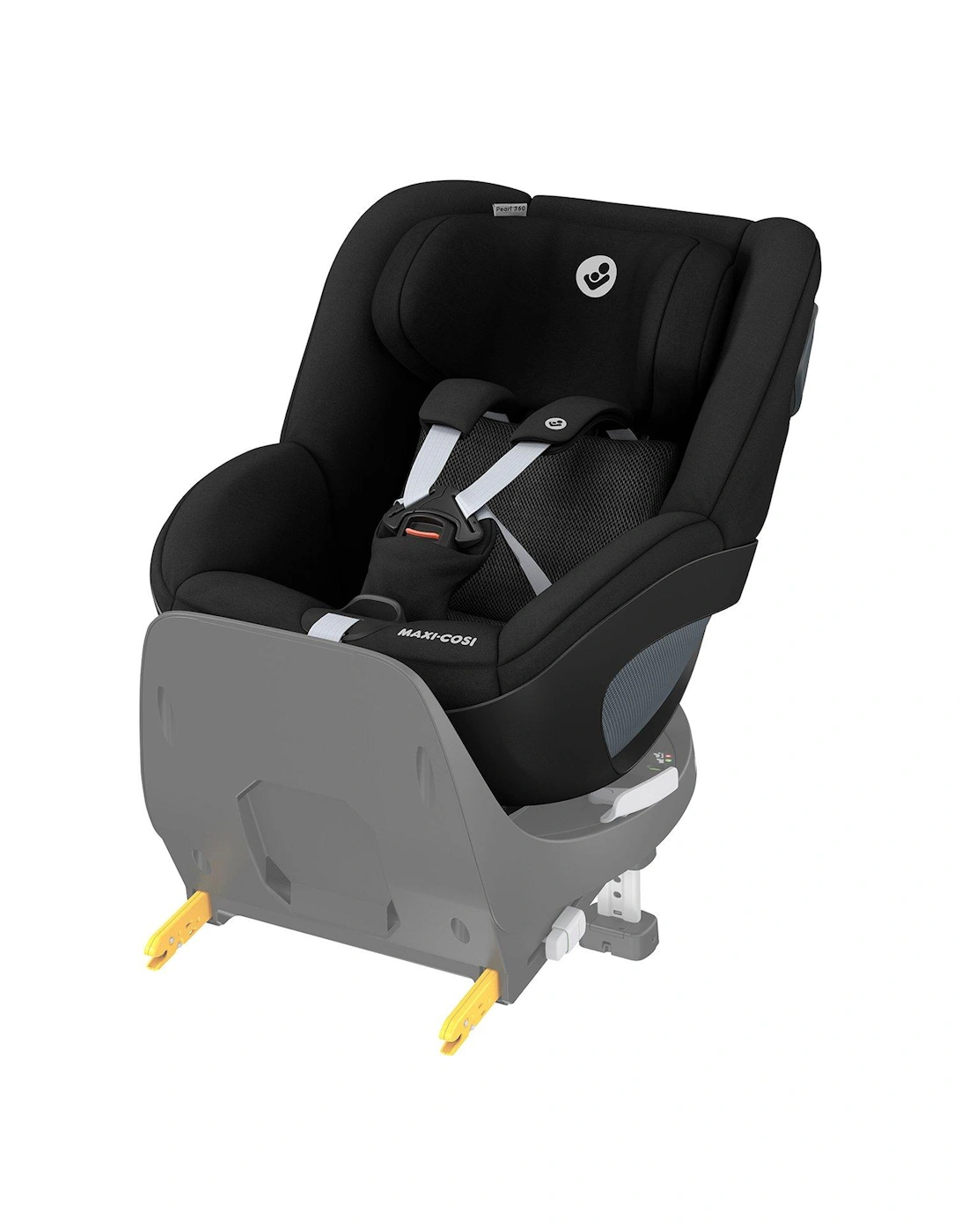 Maxi-Cosi Pearl 360 Car Seat (Suitable from 3 Months to 4 Years) 61-105cm i-Size R129 - Authentic Black, 2 of 1