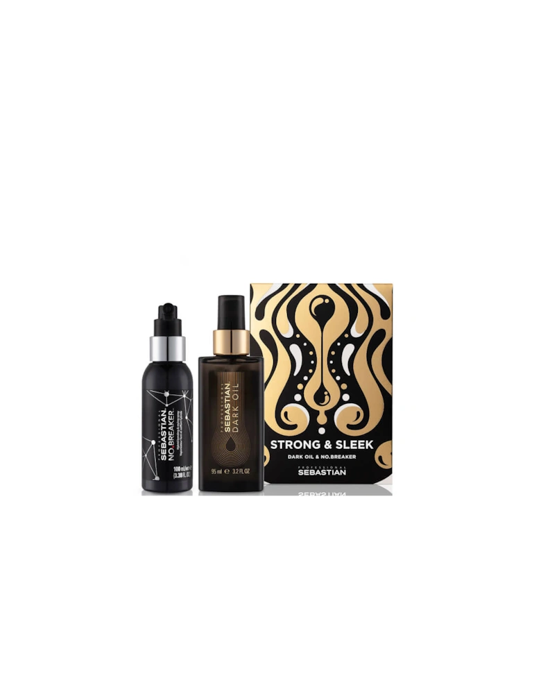 Dark Oil and No.Breaker Strong and Sleek Hair Gift Set (Worth £77.50)