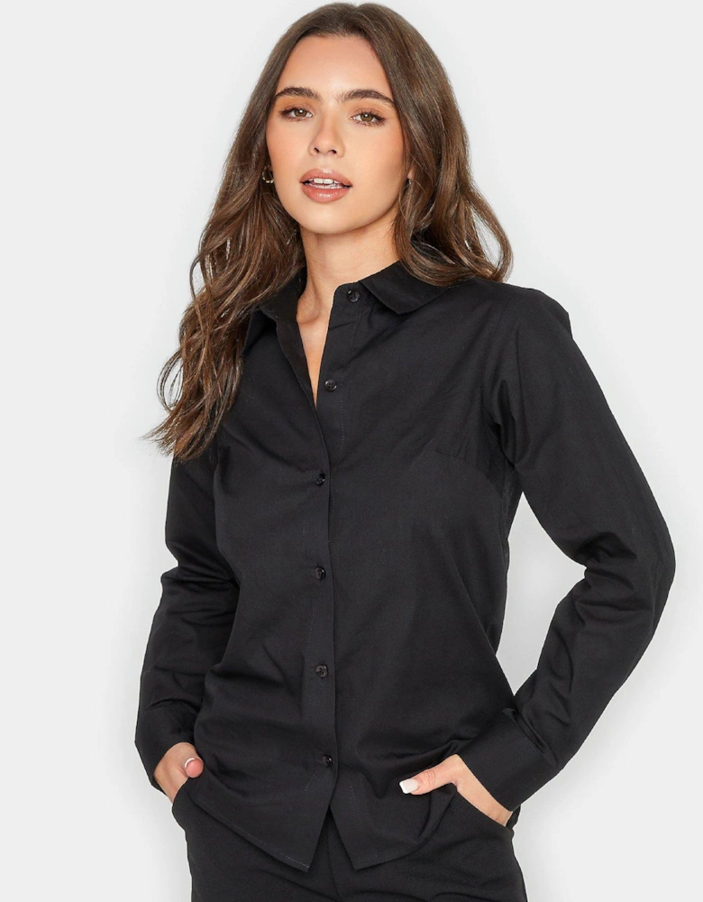Petite Fitted Cotton Shirt