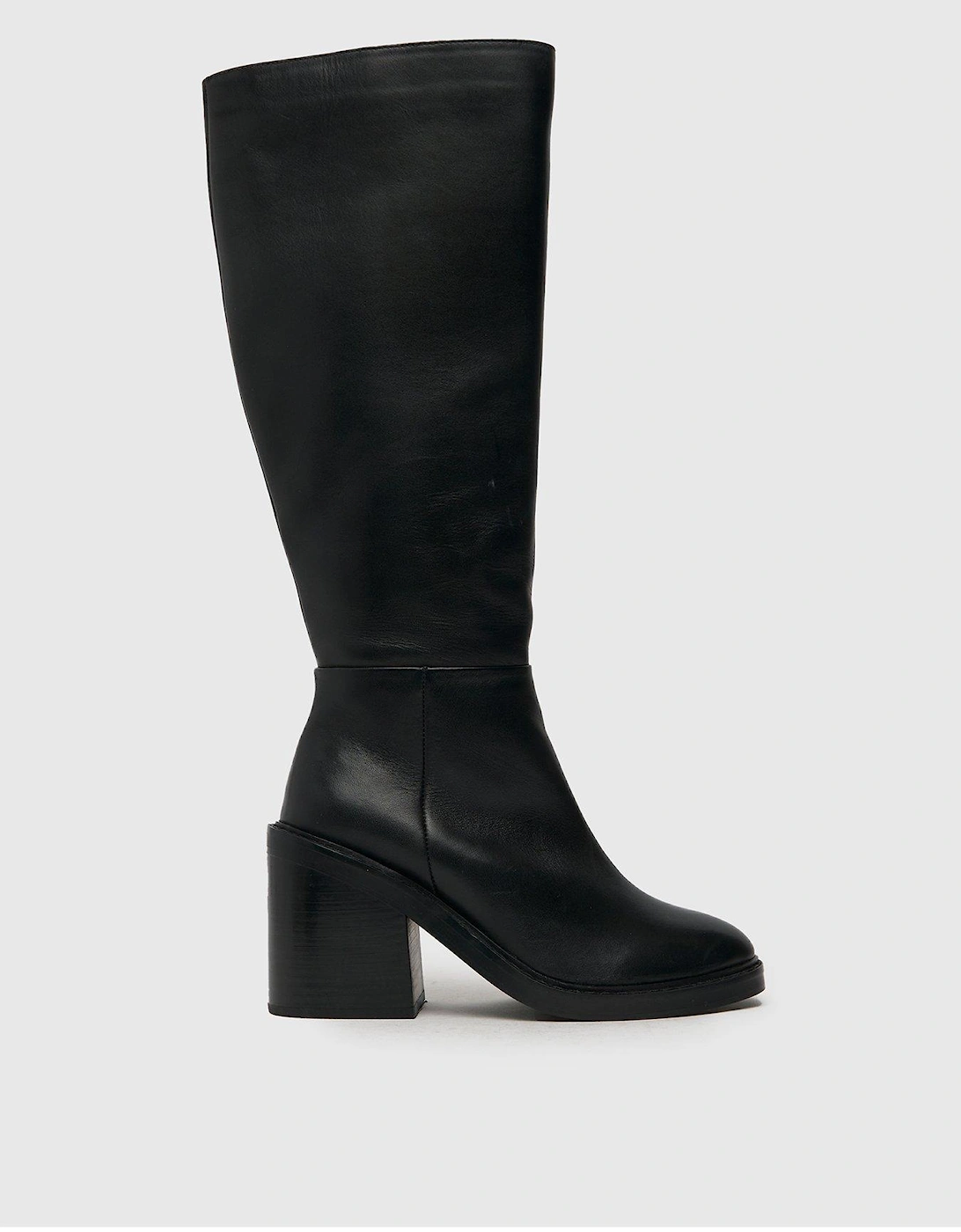 Delaney Leather Platform Knee Boot, 5 of 4