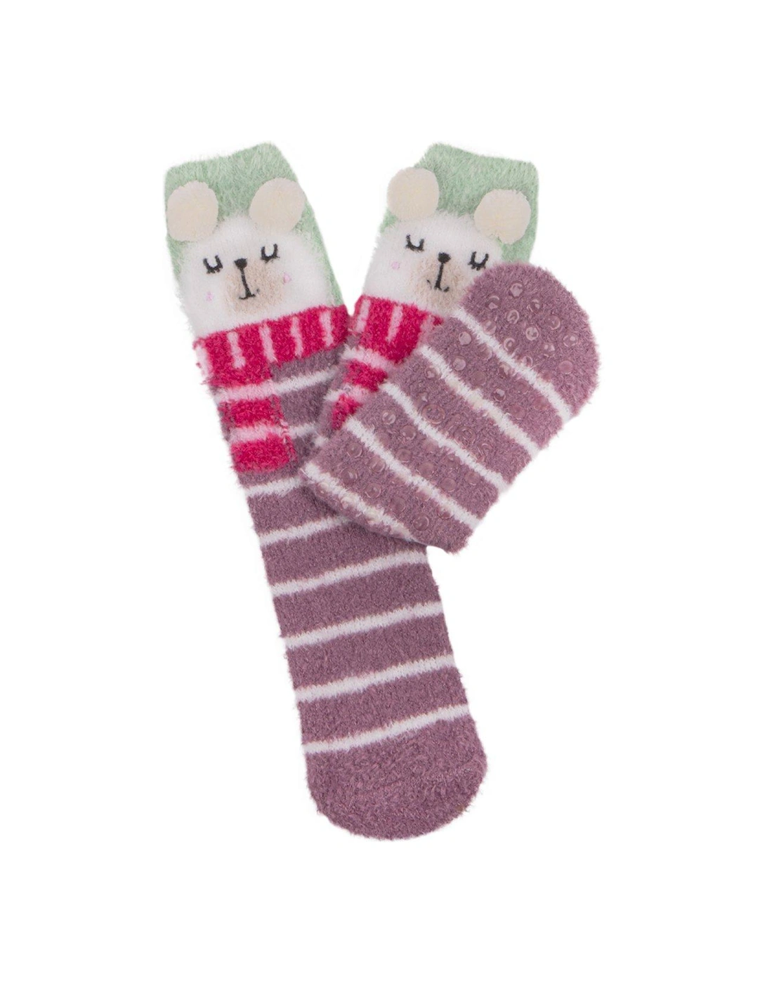 Novelty Bear Super Soft Socks, 2 of 1