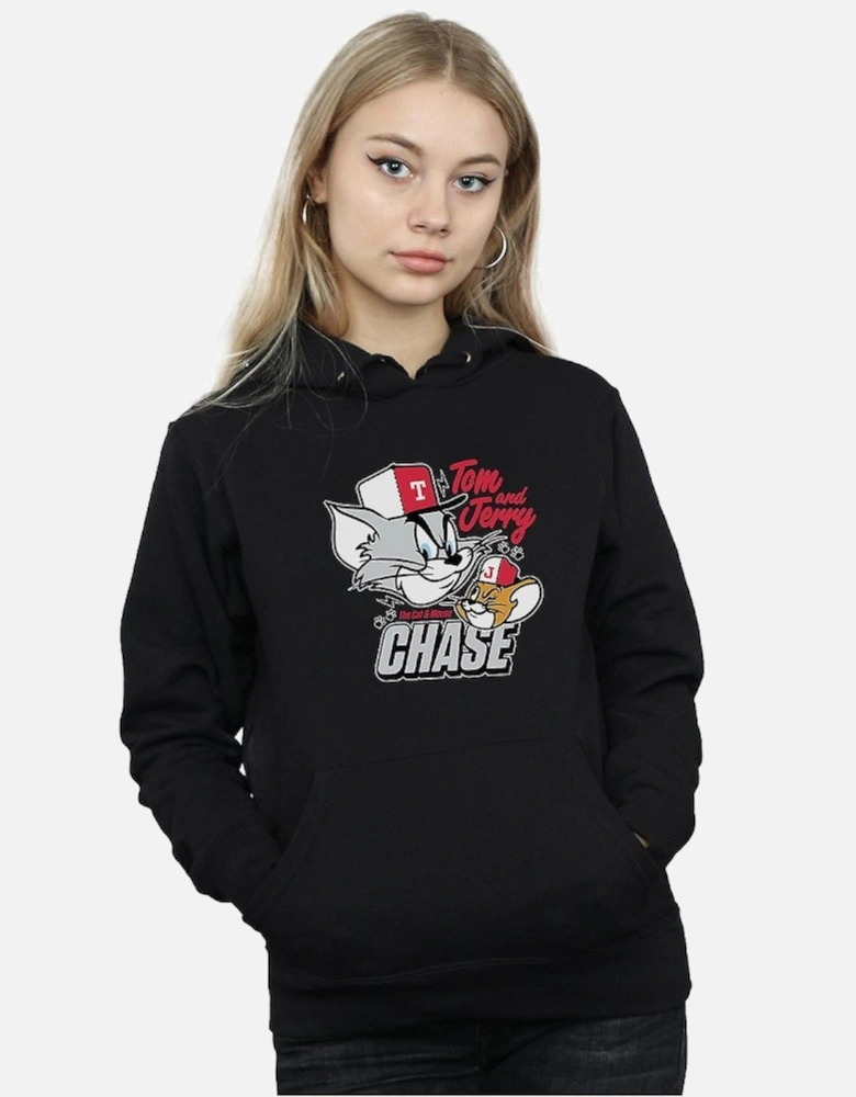 Tom and Jerry Womens/Ladies Cat & Mouse Chase Hoodie