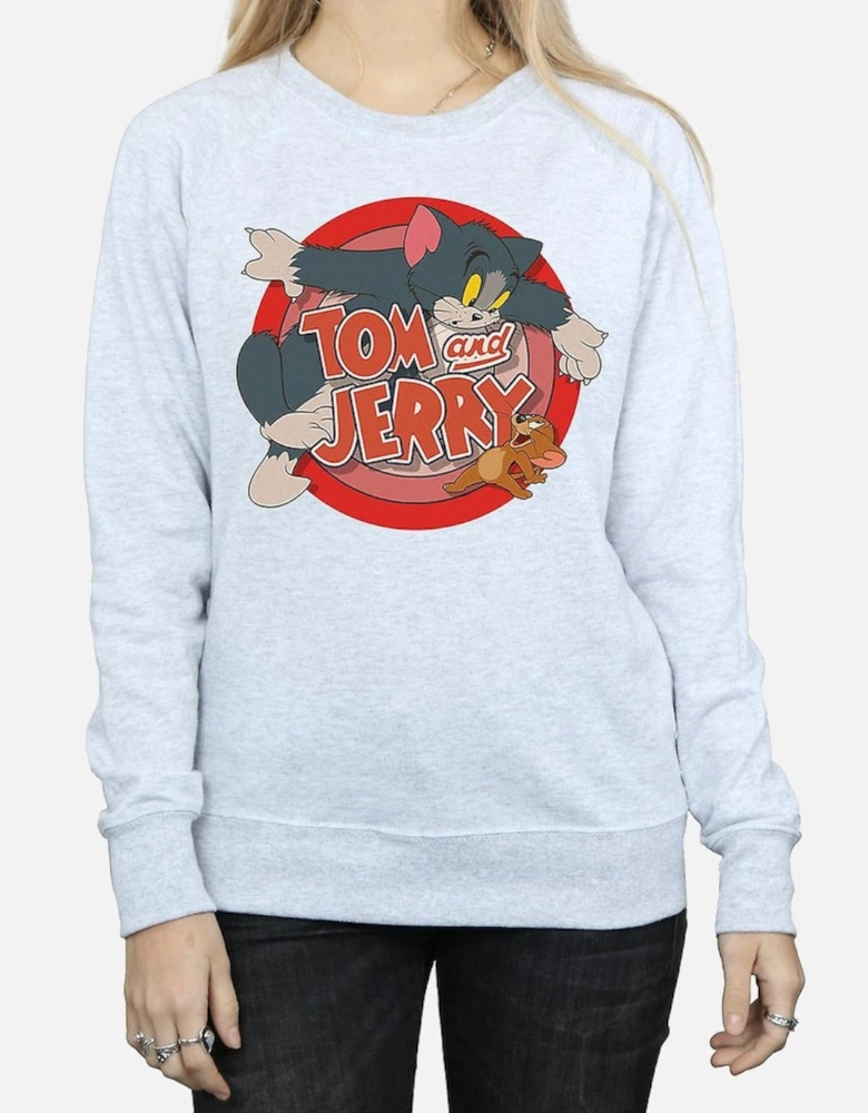 Tom and Jerry Womens/Ladies Classic Catch Sweatshirt