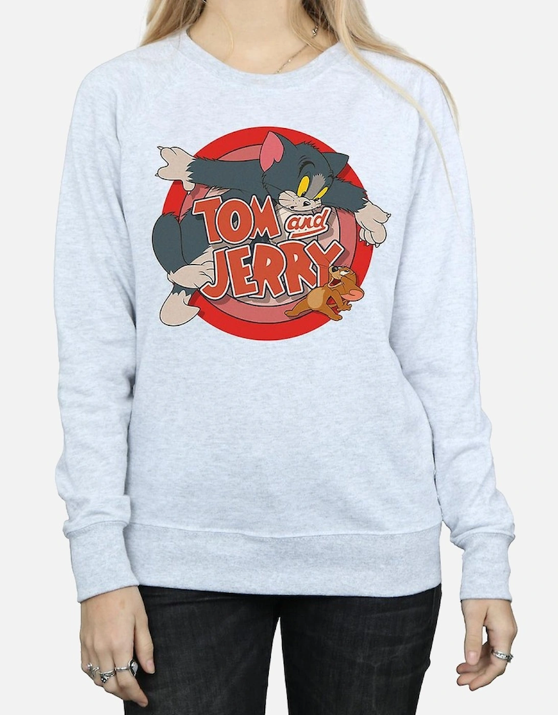 Tom and Jerry Womens/Ladies Classic Catch Sweatshirt, 5 of 4