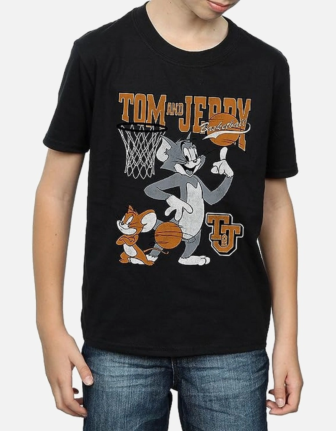 Tom and Jerry Boys Absolute Cult Basketball T-Shirt