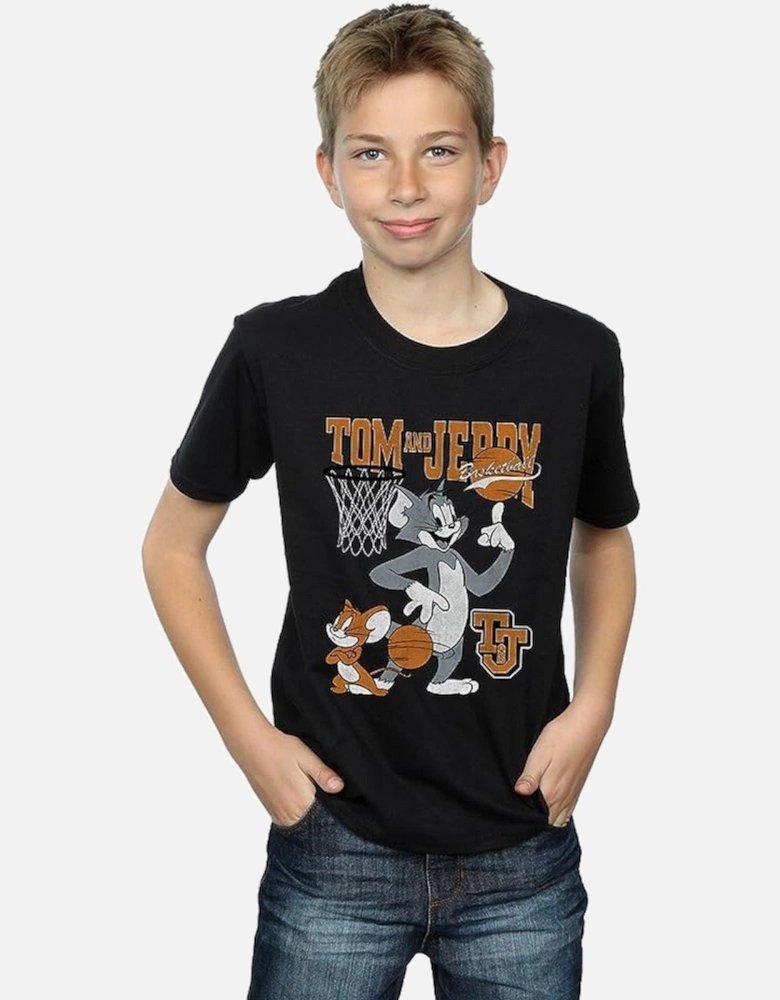 Tom and Jerry Boys Absolute Cult Basketball T-Shirt