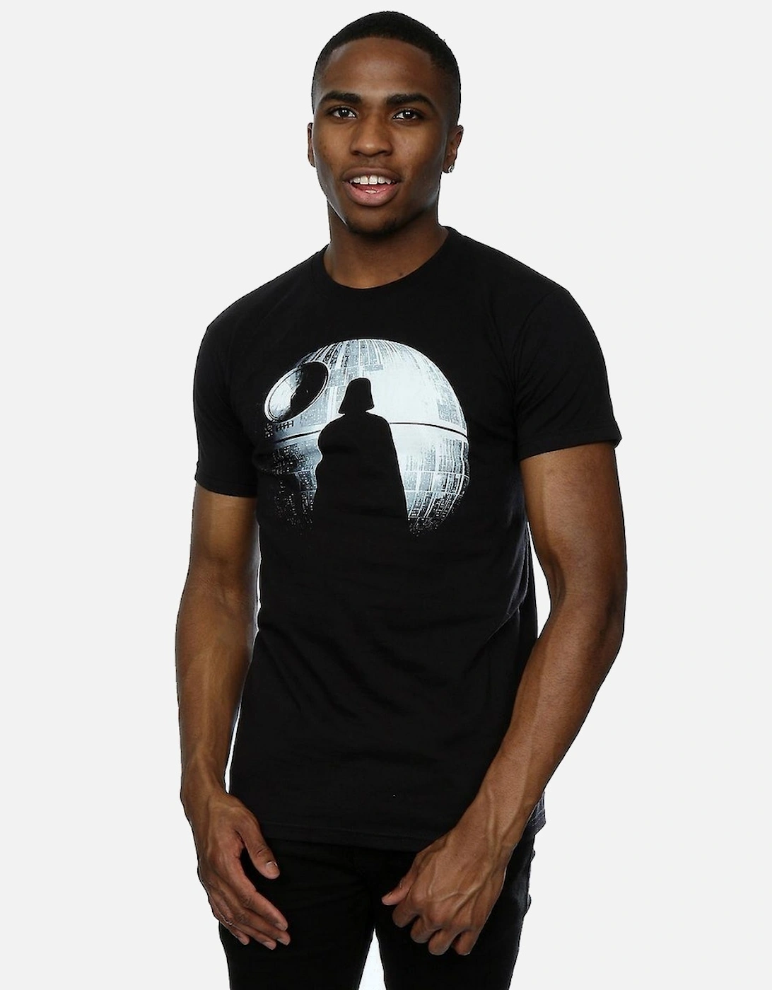 Star Wars: Rogue One Mens Darth Vader Silhouette Cotton T-Shirt, 6 of 5
