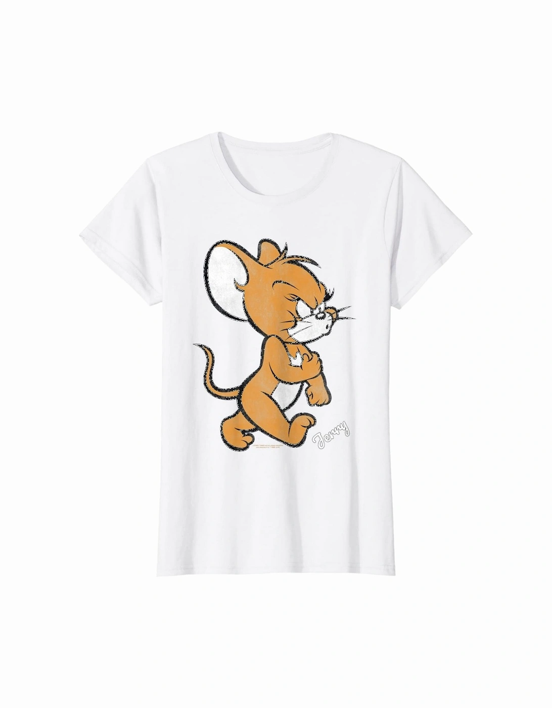 Tom and Jerry Womens/Ladies Angry Mouse Cotton T-Shirt, 6 of 5