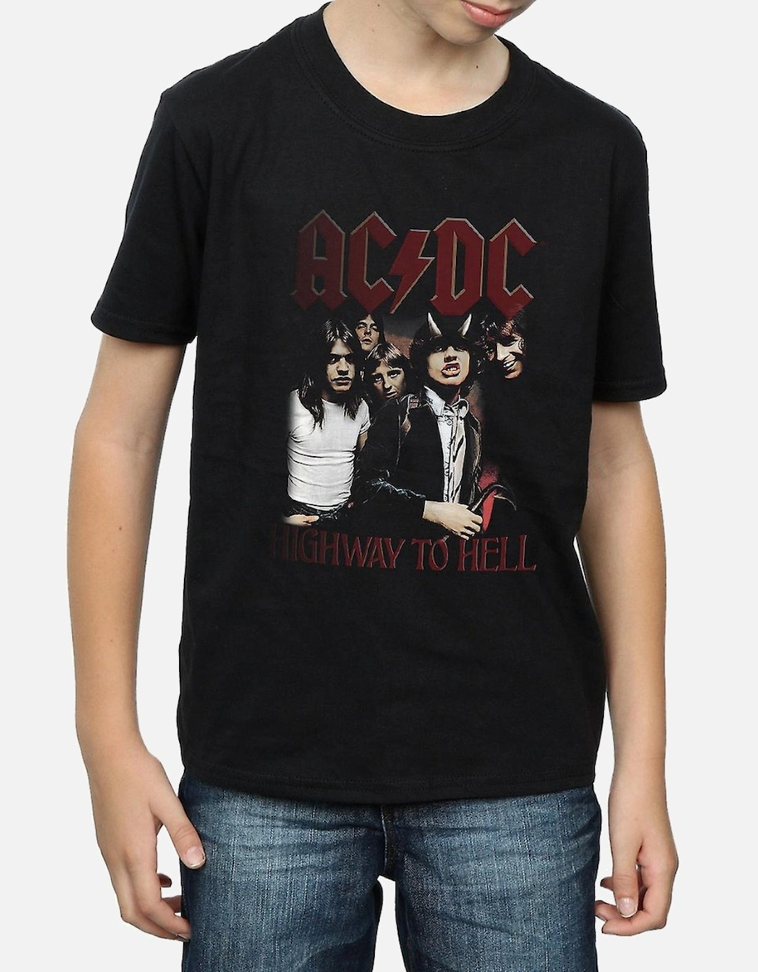 Boys Highway To Hell Cotton T-Shirt, 8 of 7