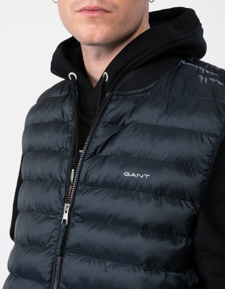 Mens Light Padded Bomber Vest