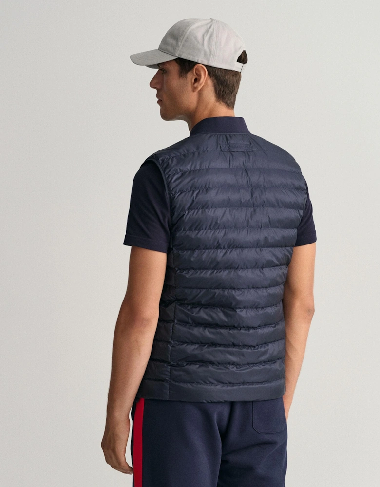 Mens Light Padded Bomber Vest