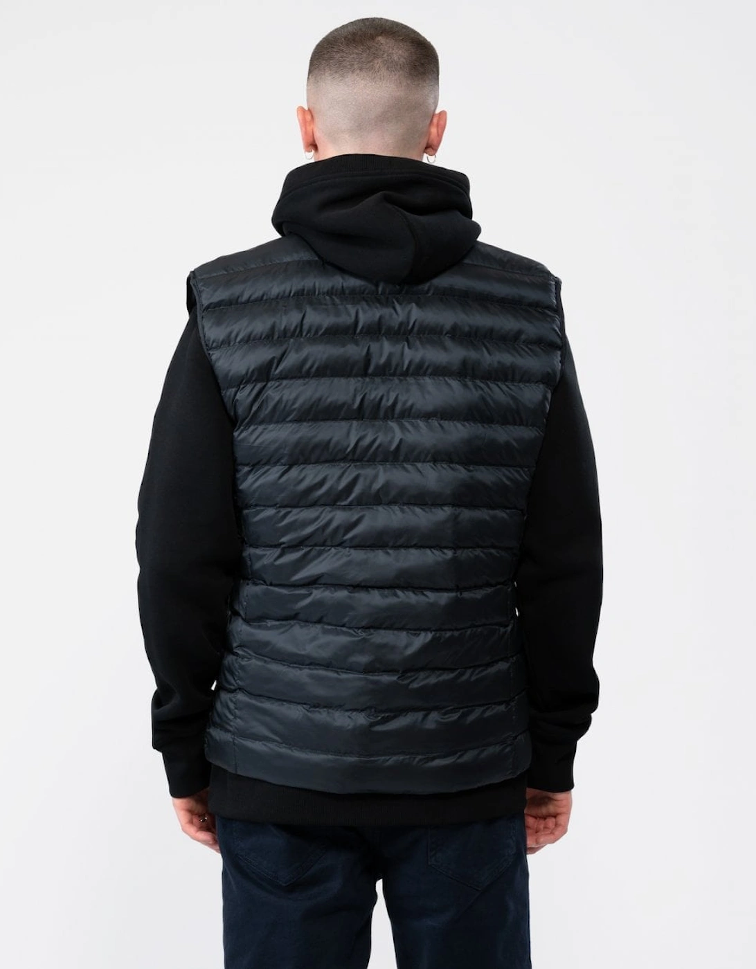 Mens Light Padded Bomber Vest