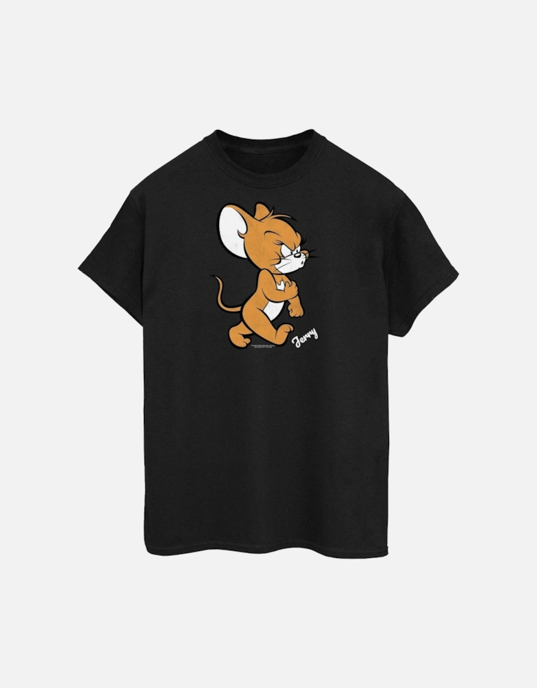 Tom and Jerry Mens Mouse Cotton T-Shirt
