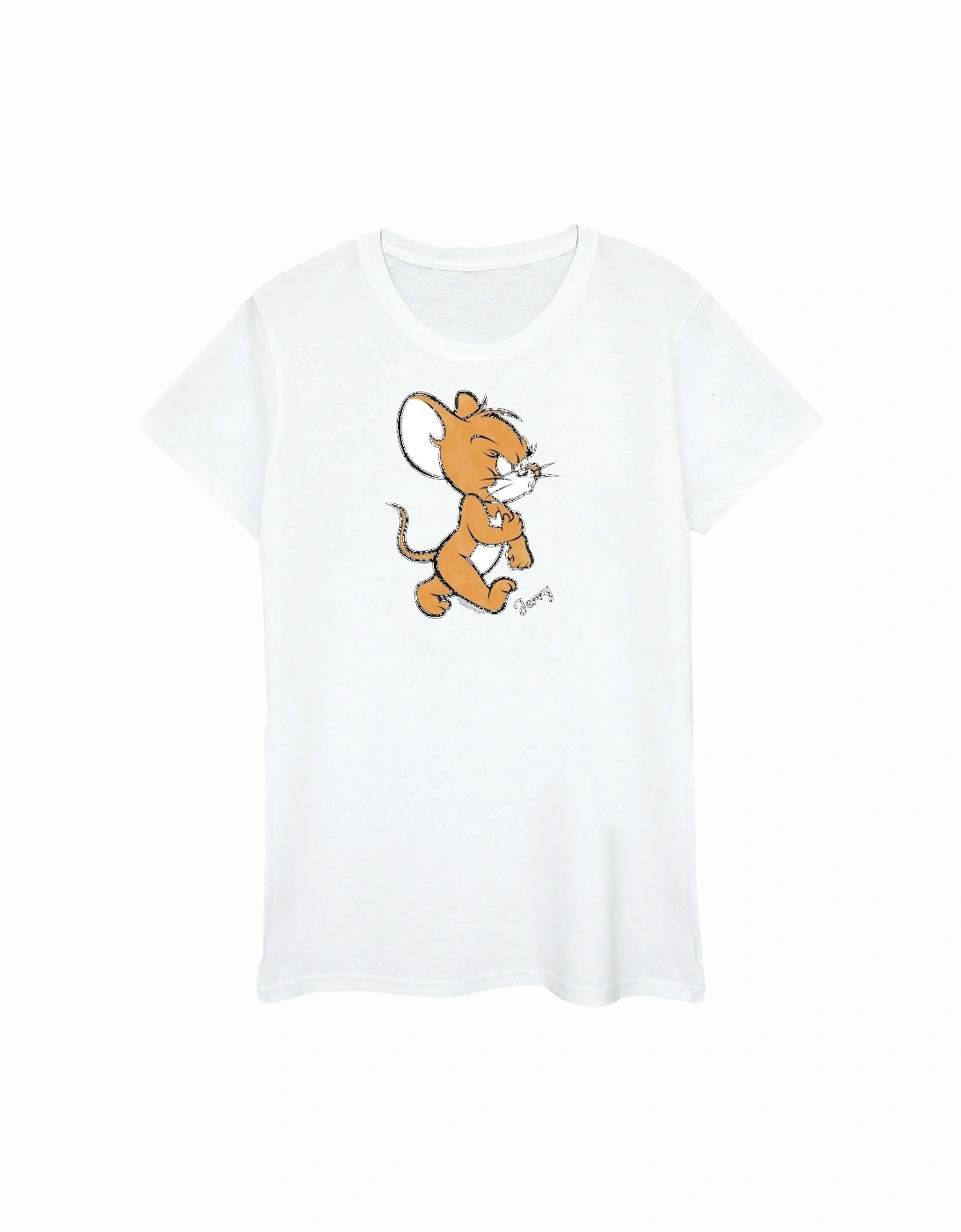 Tom and Jerry Mens Mouse Cotton T-Shirt, 3 of 2
