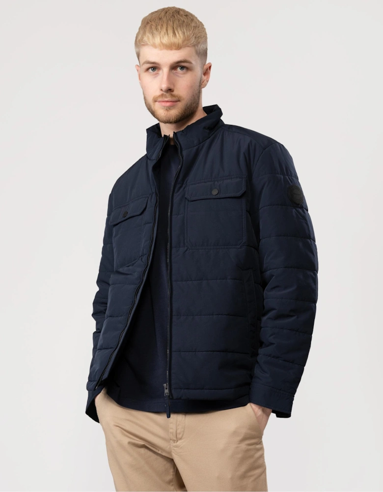 Mens Channel Quilted Jacket