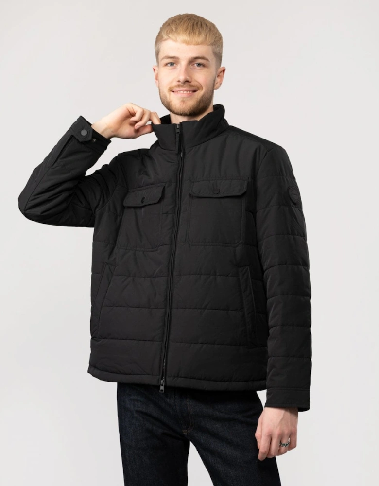 Mens Channel Quilted Jacket