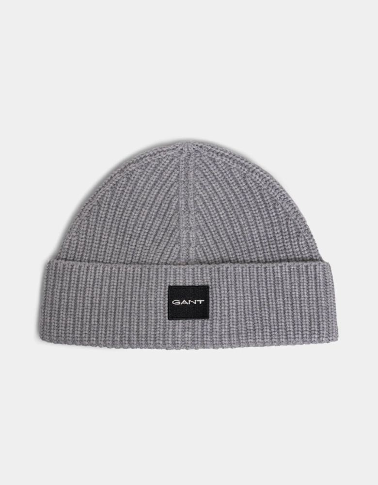 Unisex Cotton Rib Knit Beanie