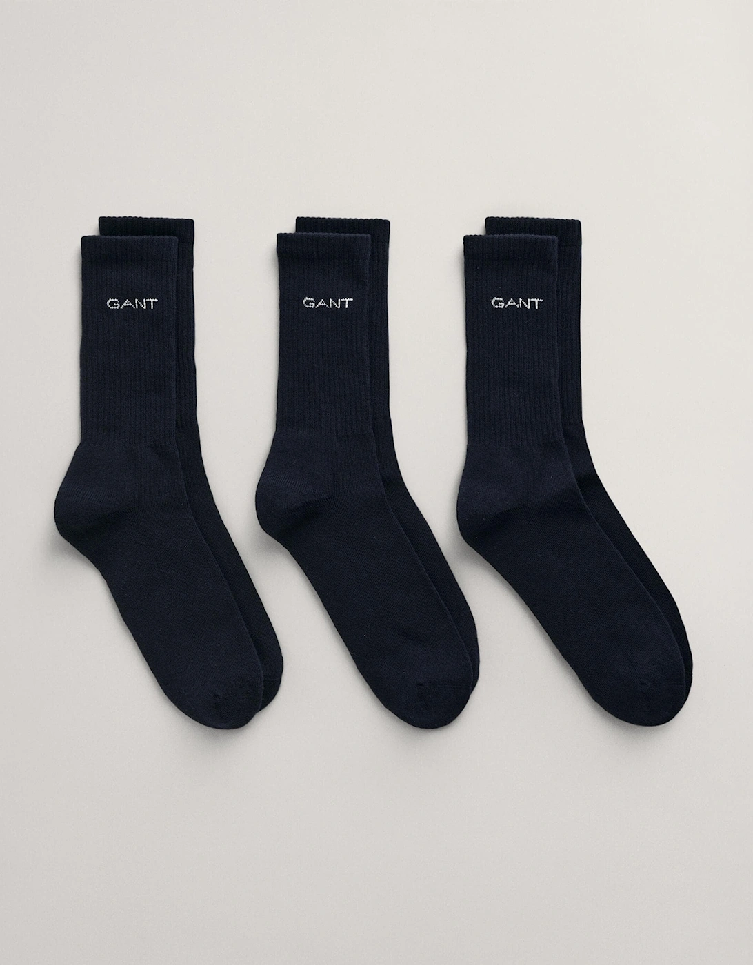 Mens Sport Socks 3-Pack, 2 of 1