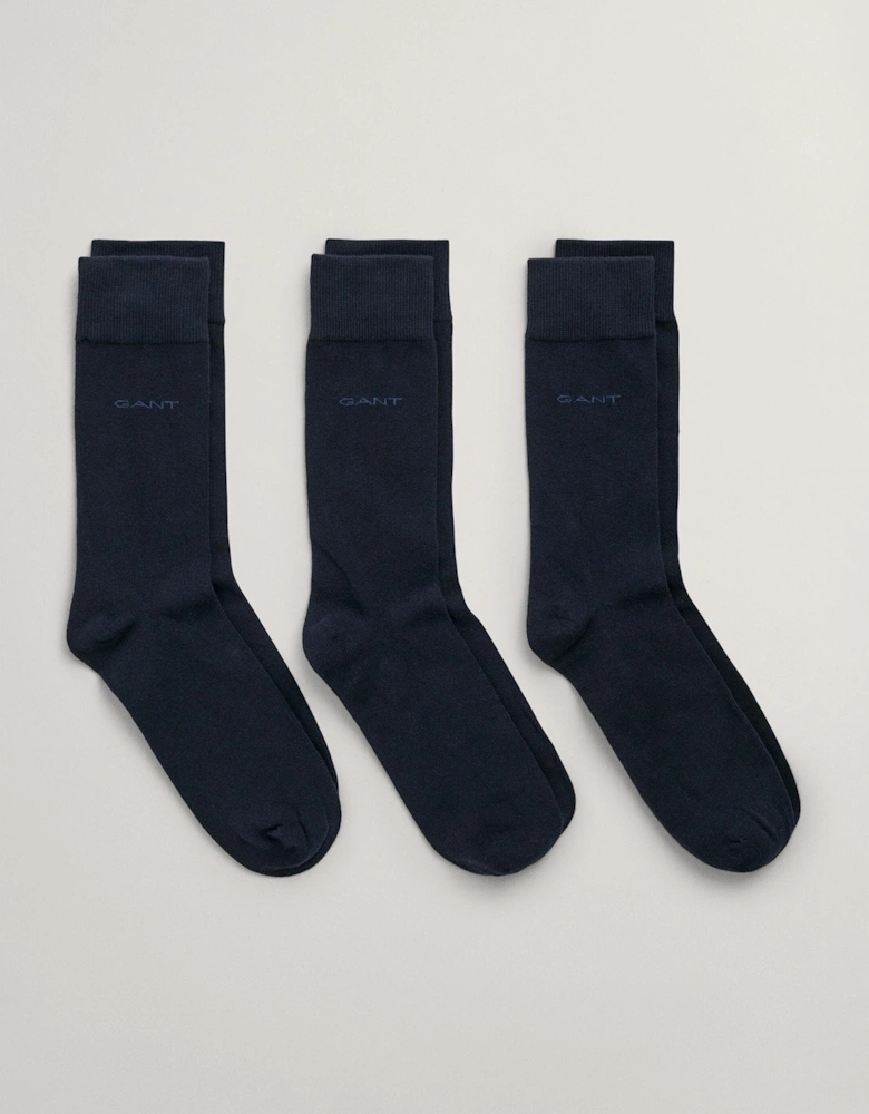 Mens Soft Cotton Socks 3-Pack