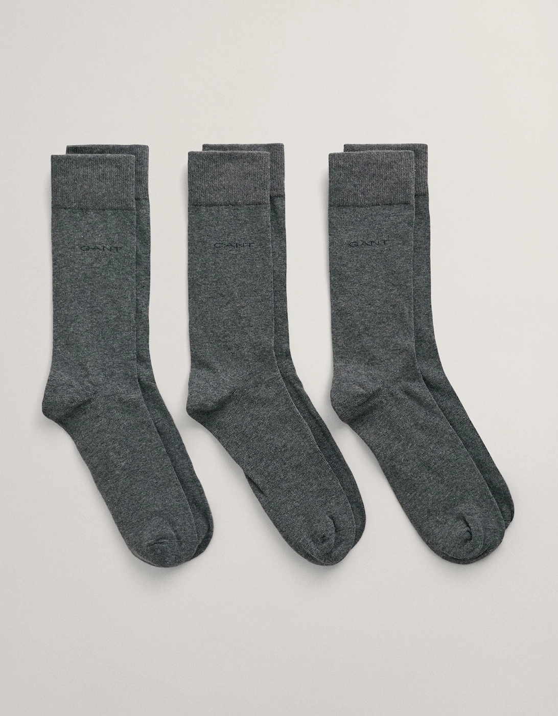 Mens Soft Cotton Socks 3-Pack, 2 of 1