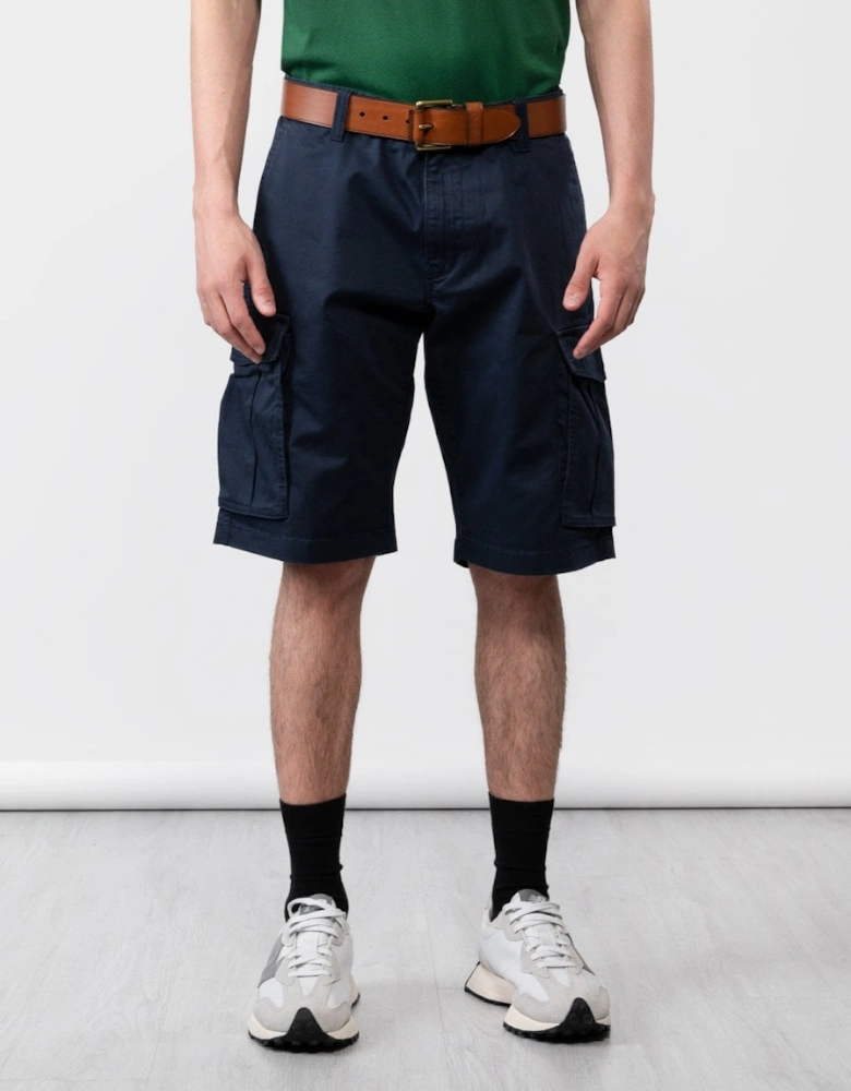 D1. Relaxed Twill Mens Cargo Shorts
