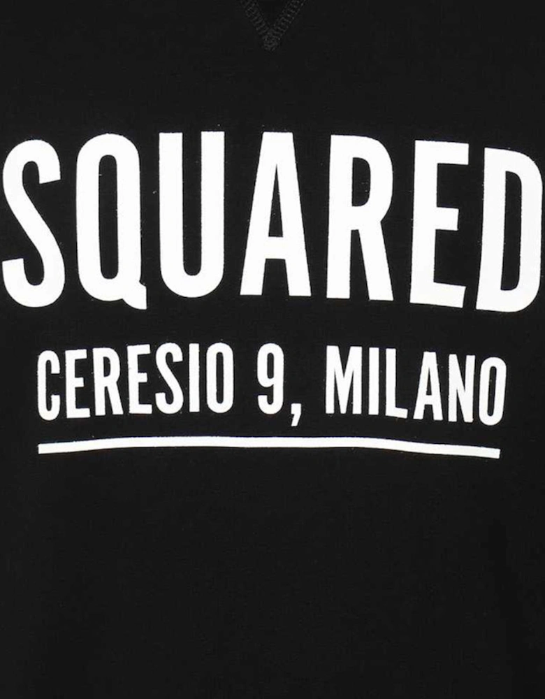 Mens Ceresio Milano Sweatshirt Black