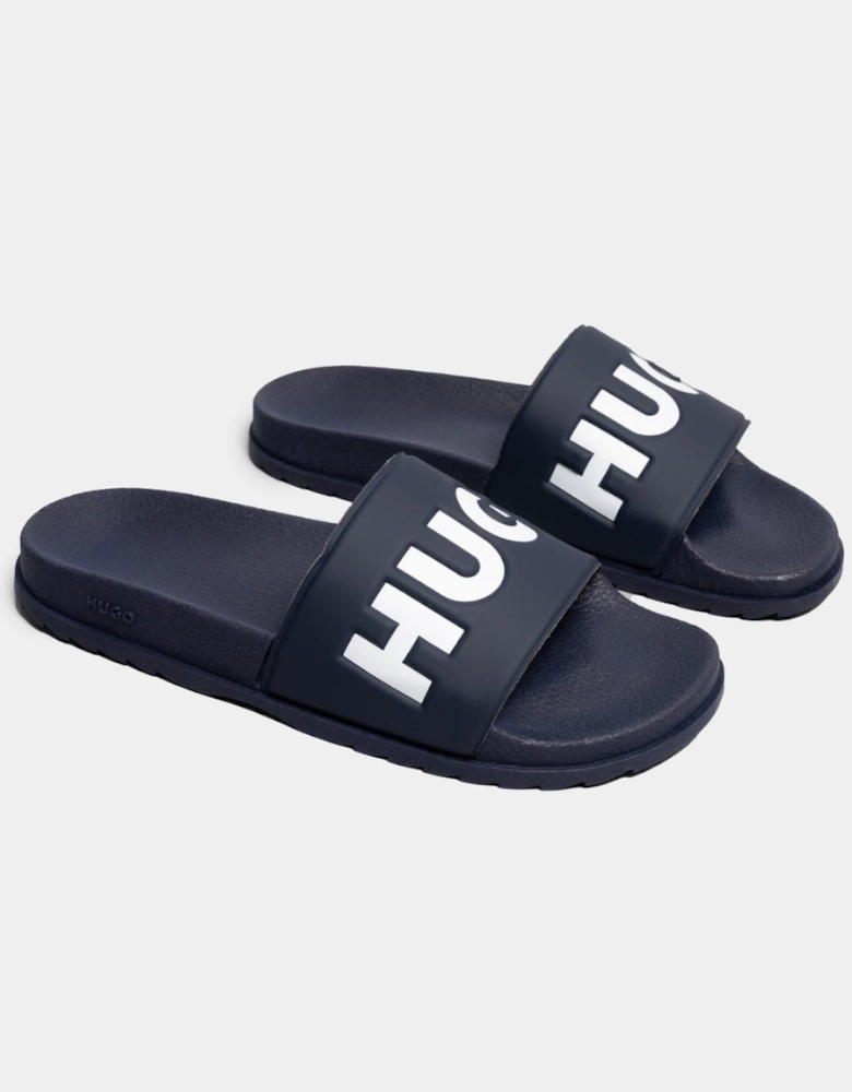 Match Italian Made Slides With Logo Strap