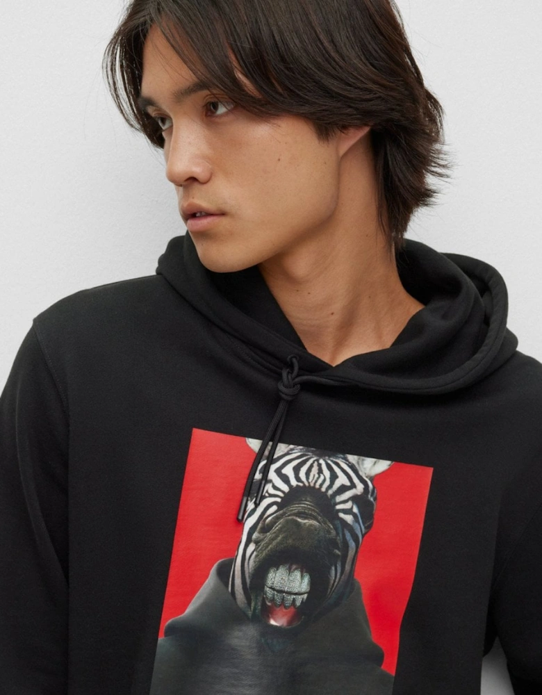 Debras Mens Pullover Graphic Hoodie