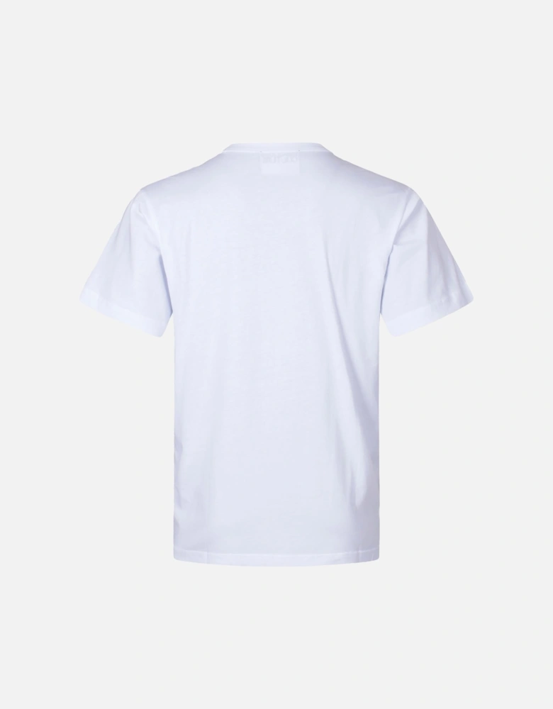 Jeans Couture New V emblem Logo T-shirt White