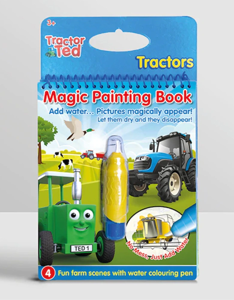 Magic Painting Book Tractors
