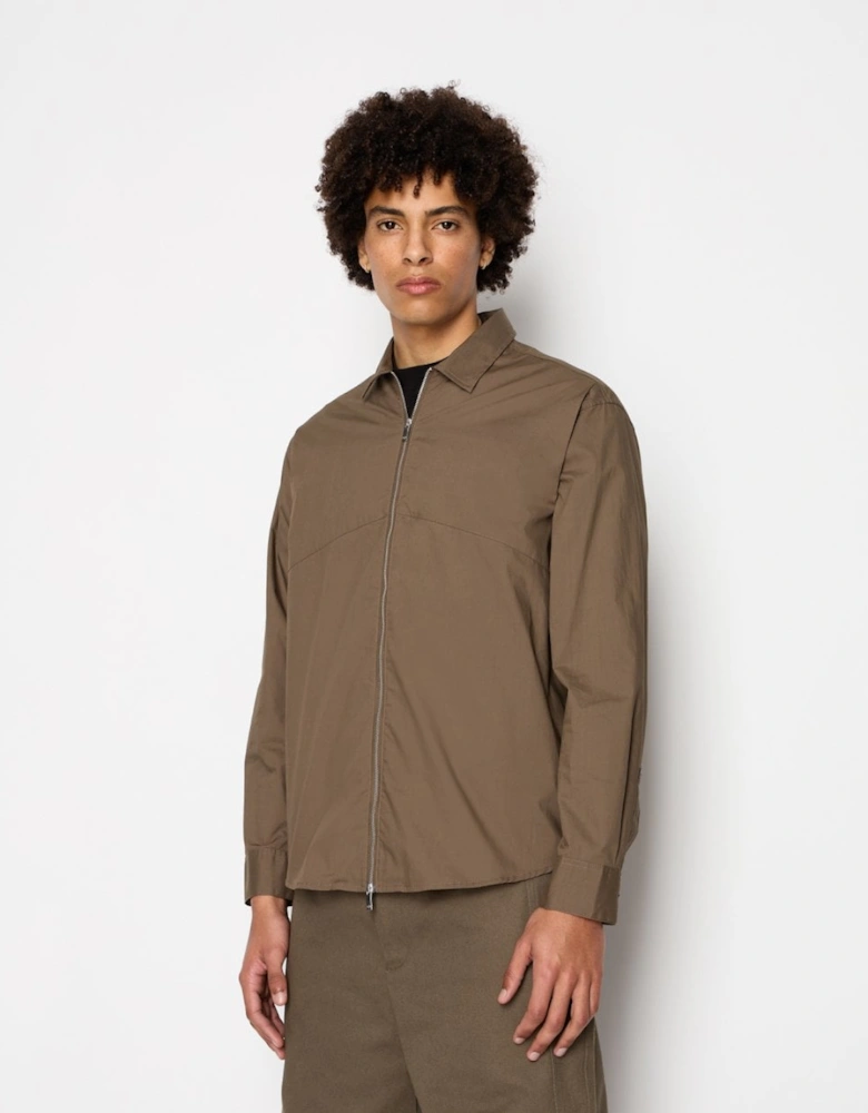 Mens Zip Overshirt