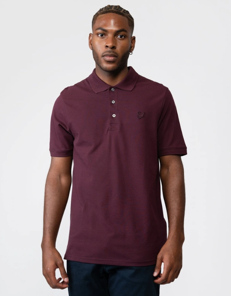 Lyle & Scott Tonal Eagle Mens Polo Shirt