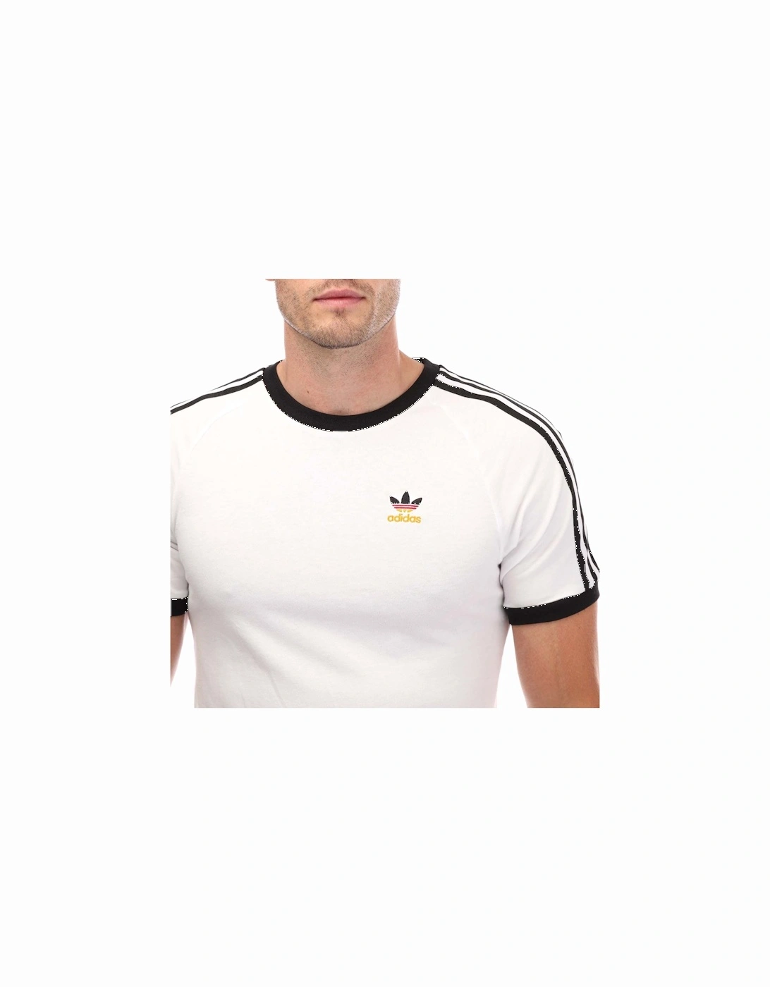 Mens 3 Stripe Germany T-Shirt