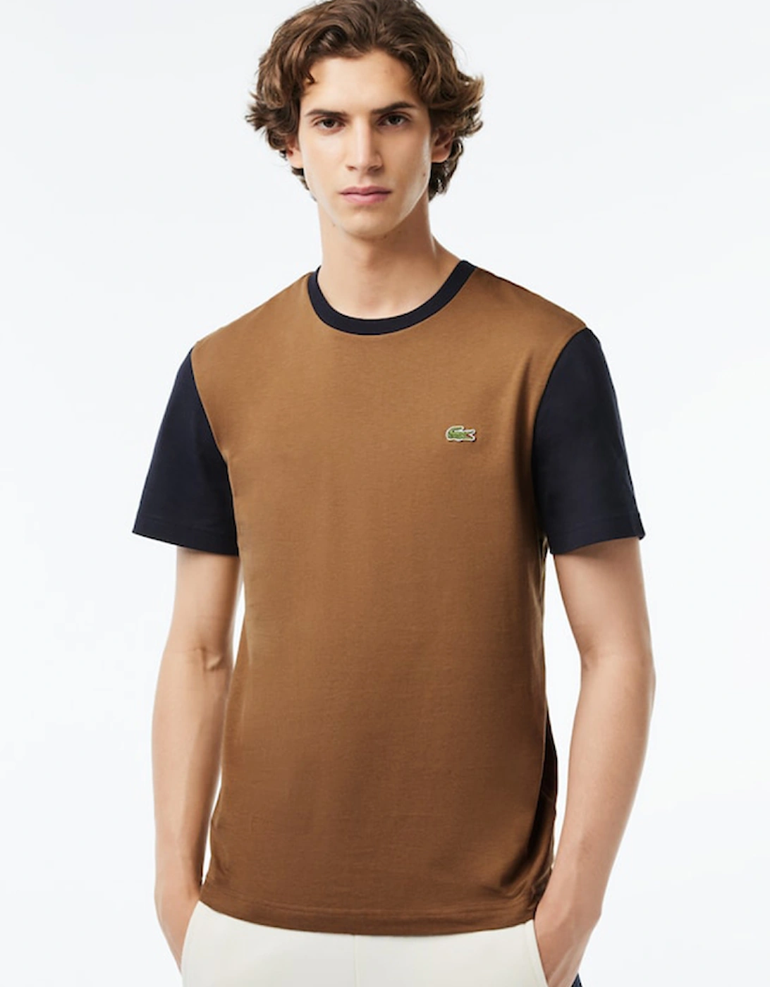 Men's Regular Fit Colourblock Jersey T-Shirt, 4 of 3