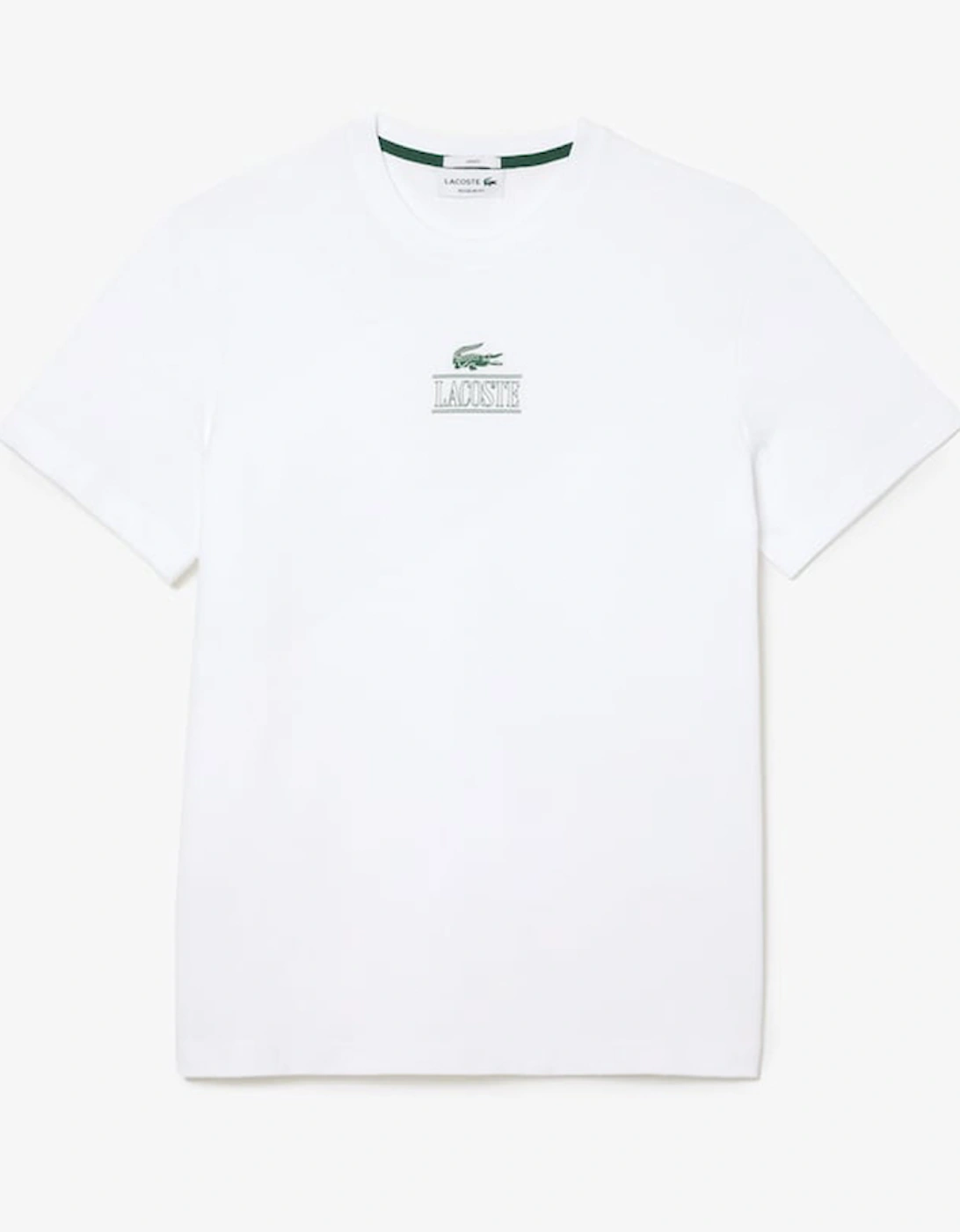Men's Regular Fit Cotton Jersey Branded T-Shirt, 4 of 3
