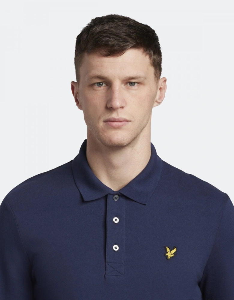 Lyle & Scott Mens Long Sleeve Polo Shirt