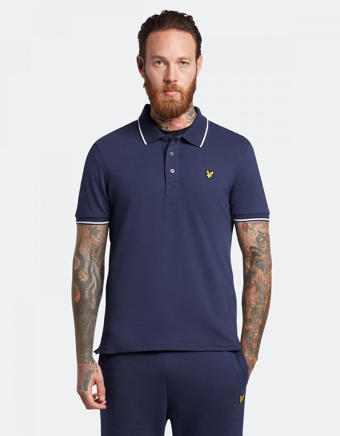 Lyle & Scott Tipped Mens Polo Shirt, 6 of 5