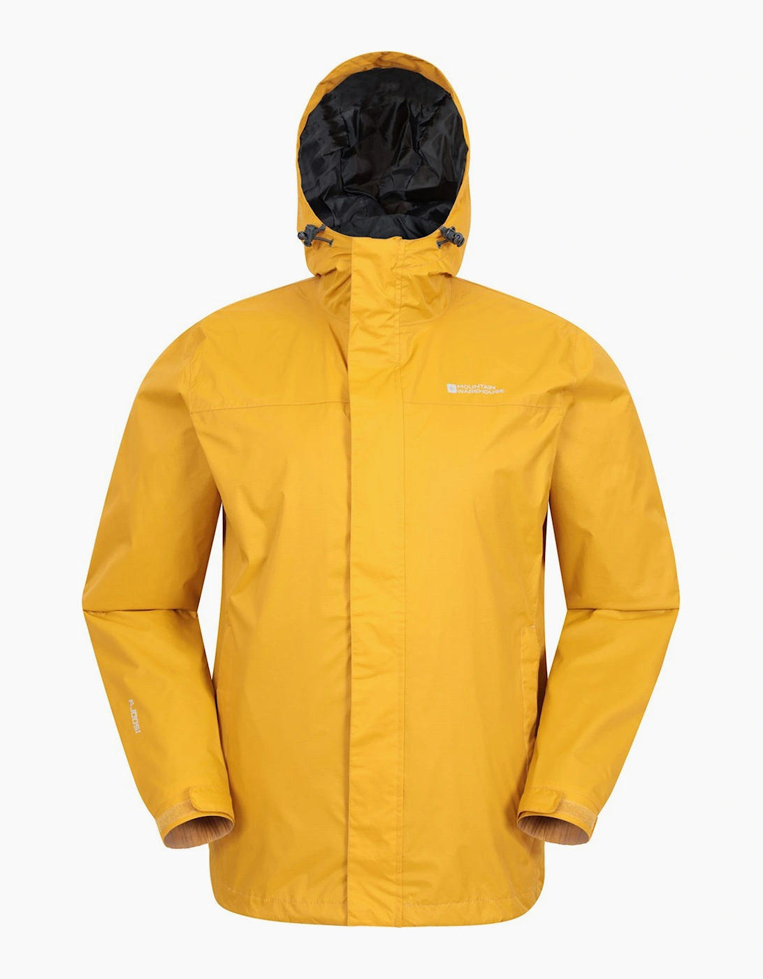 Mountain Warehouse Men's Yellow Torrent Waterproof Jacket - Size: 42/Regular