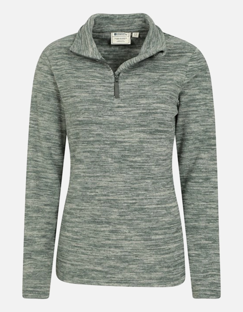 Womens/Ladies Snowdon Melange Fleece Top