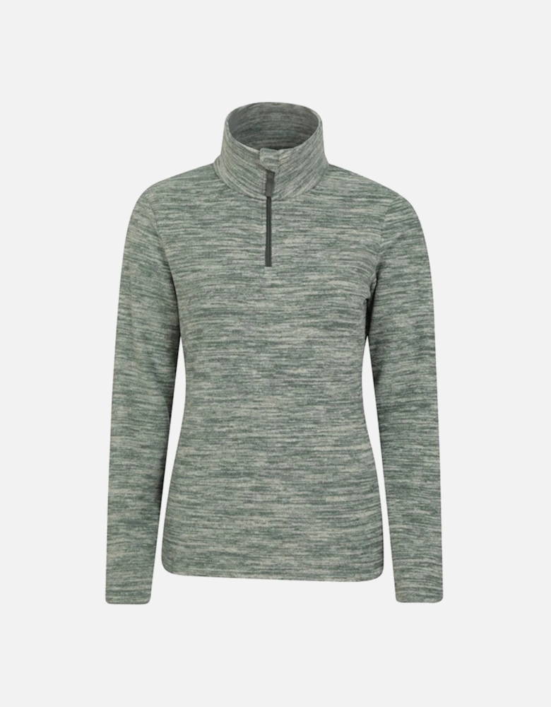 Womens/Ladies Snowdon Melange Fleece Top