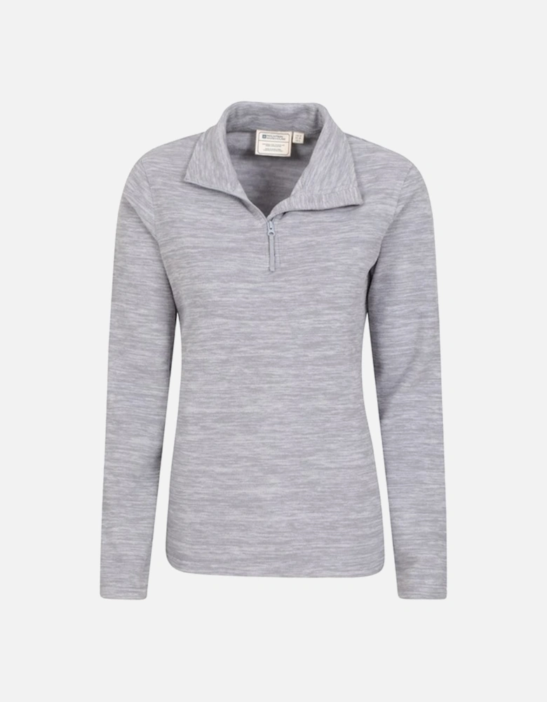 Womens/Ladies Snowdon Melange Fleece Top