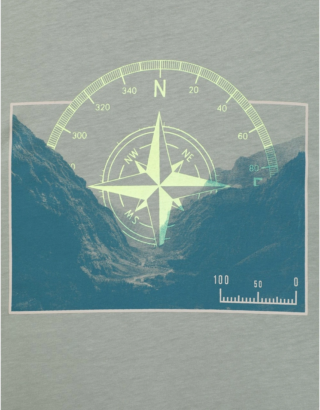 Mens Compass Organic T-Shirt