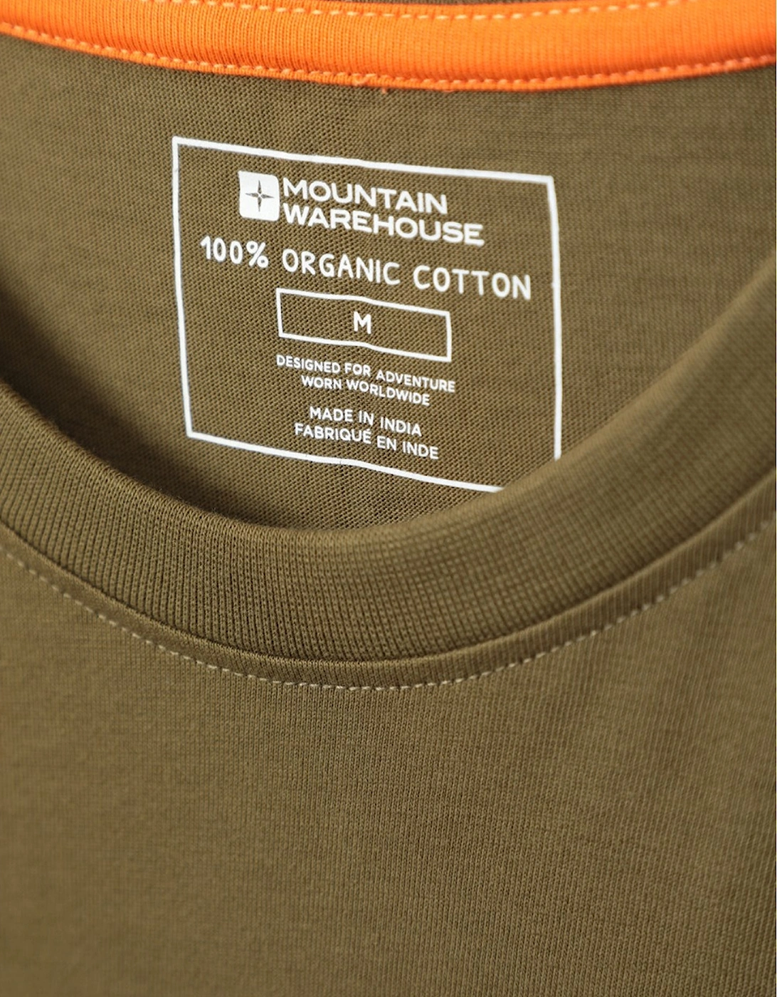 Mens 3 Peaks Organic Cotton T-Shirt