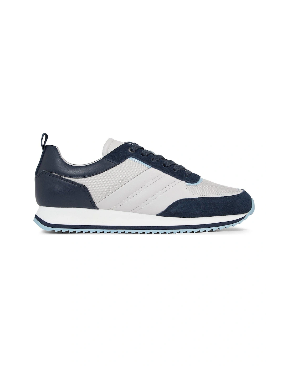 Low Top Lace Up Trainer - Navy, 3 of 2