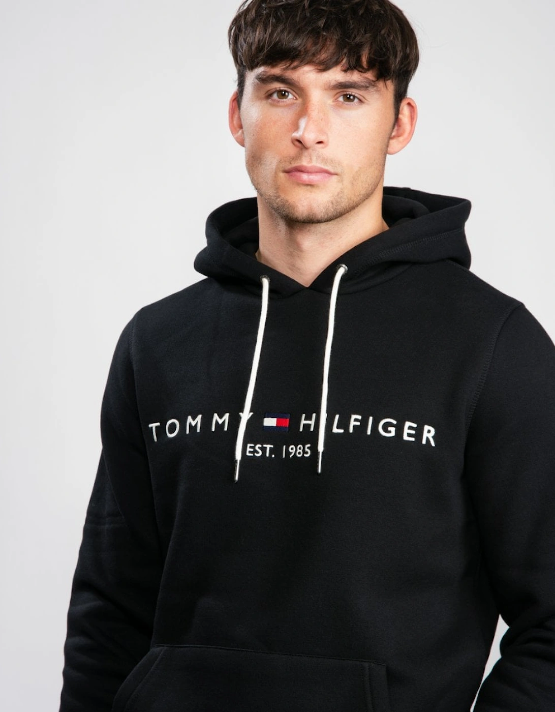 Mens Core Tommy Logo Hoodie