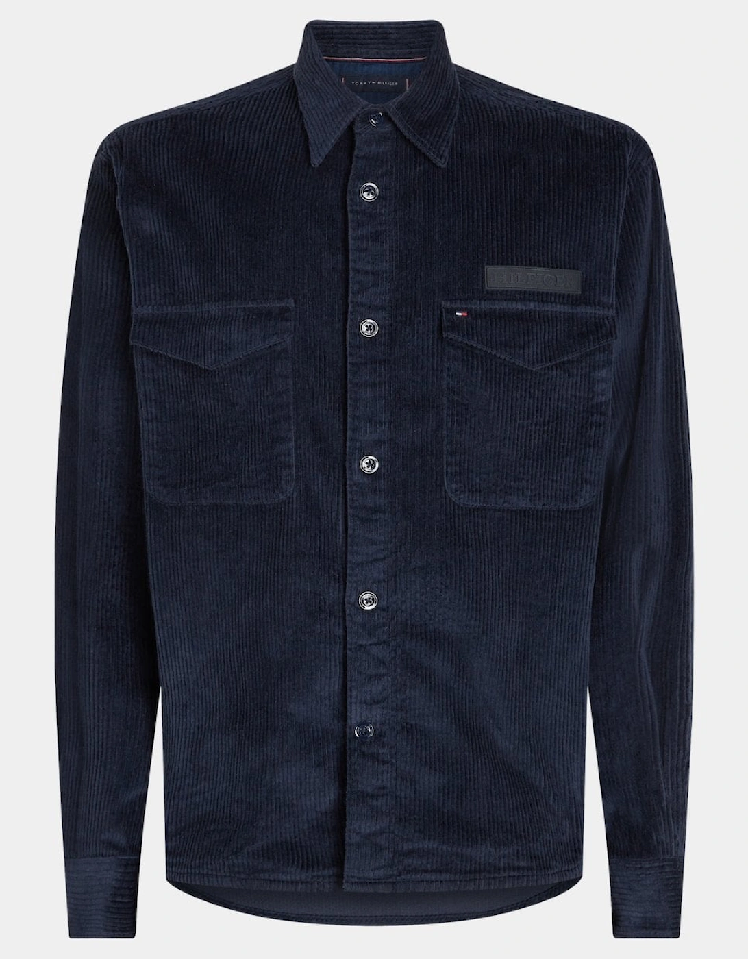 Corduroy Mens Solid Overshirt