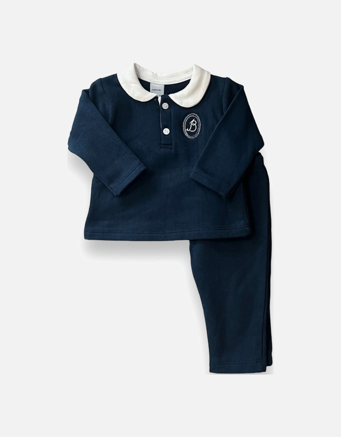 Navy Polo Tracksuit Set, 3 of 2